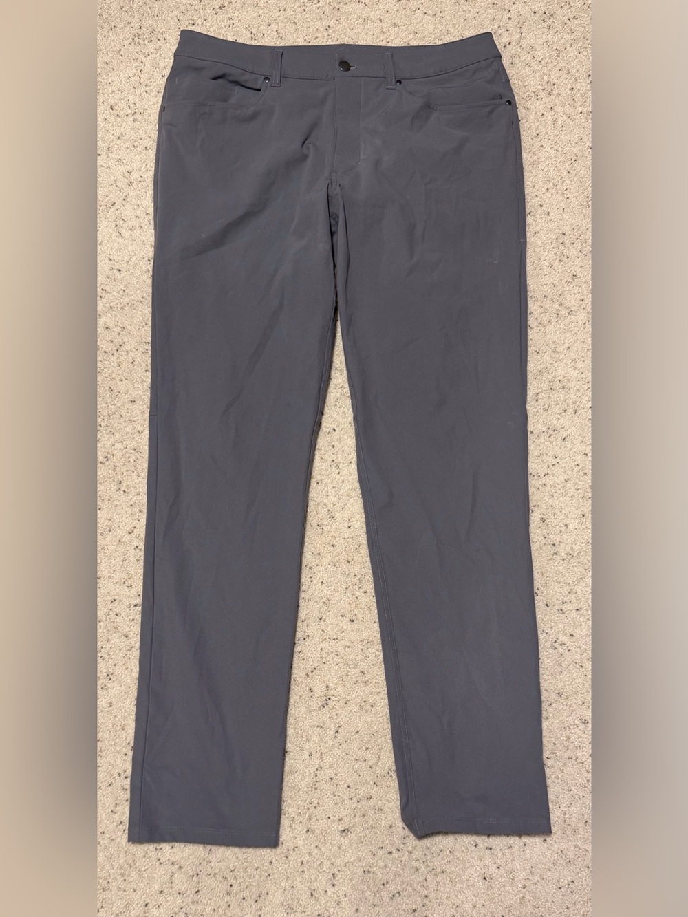 Lululemon Commission Pant Slim Warpstreme Men’s 35 x 33 Gray